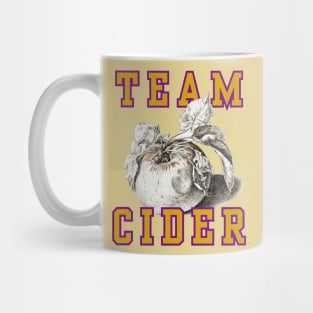 Team Cider! Classic Purple and Gold Style Mug